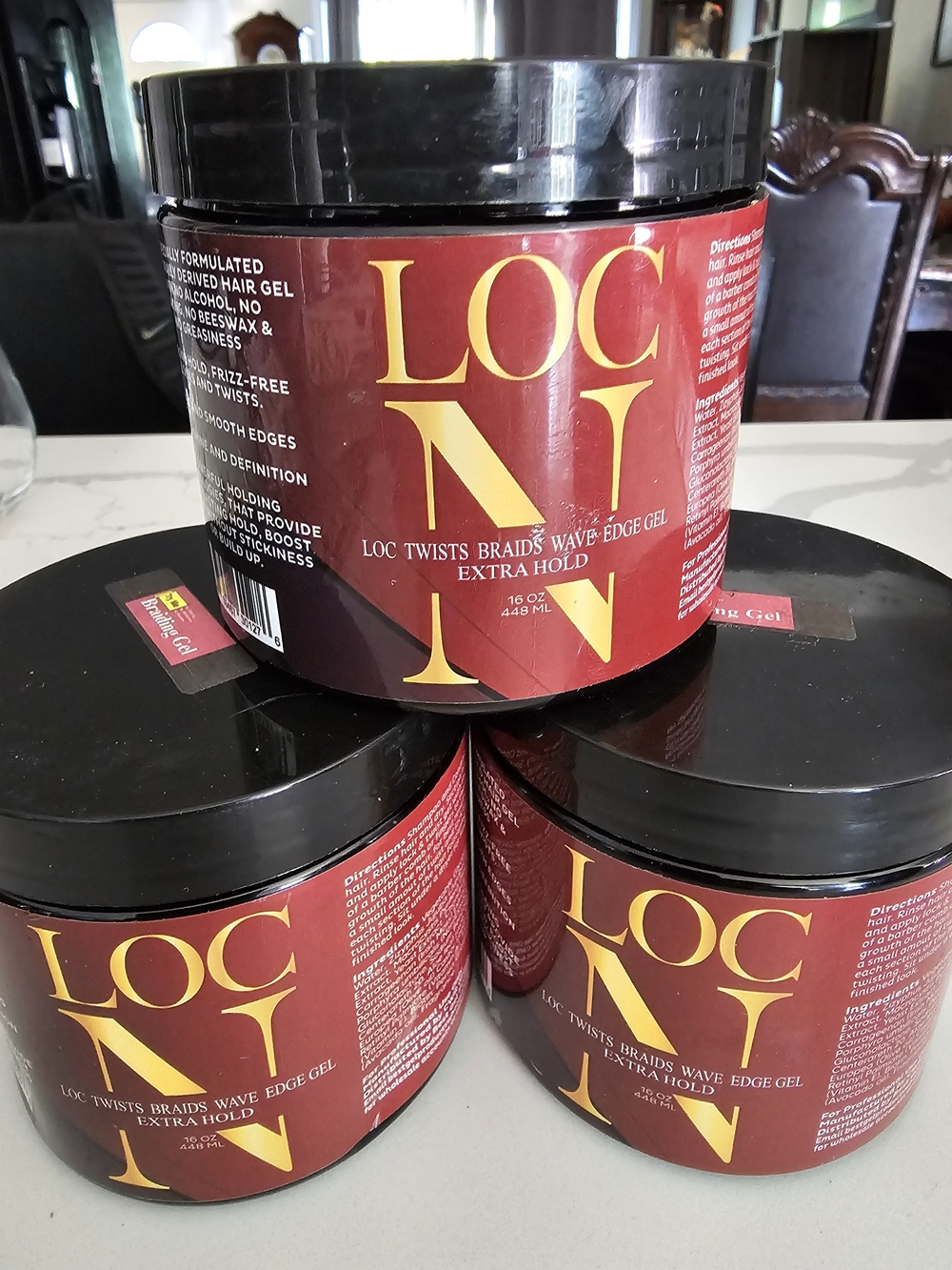 Extra Hold Edge Gel - Red